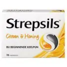 Strepsils Citroen & honing 36 zuigtabletten