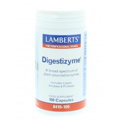 Lamberts Digestizyme spijsverteringsenzymen 100 vcaps |