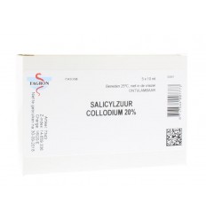 Fagron Salicylzuurcollodium 20% 10 ml 5 stuks |