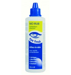 Eyefresh No rub alles-in-1 vloeistof zachte lenzen 240 ml