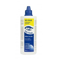 Eyefresh No rub alles-in-1 vloeistof voor zachte lenzen 360 ml