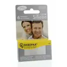 Ohropax Silicon clear 6 stuks