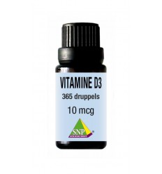 Vitamine D SNP Vitamine D3 365 druppels 10 ml kopen