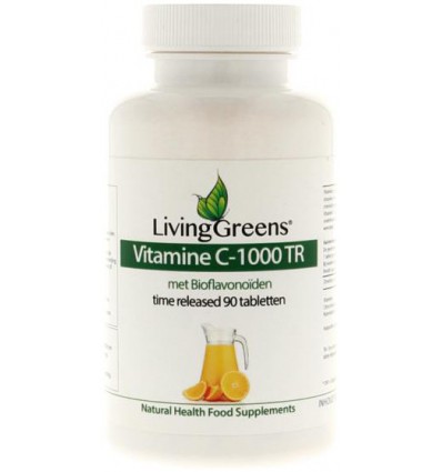 Vitamine C Tabletten Livinggreens Vitamine C 1000 mg TR 90 tabletten kopen