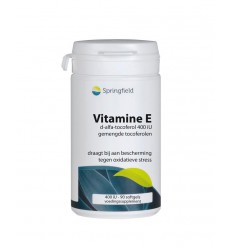 Vitamine E Springfield Vitamine E 400IE 90 softgels kopen