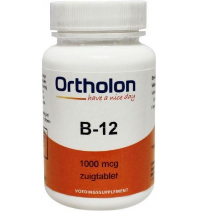 Ortholon Vitamine B12 1000 mcg sublingual 60 tabletten