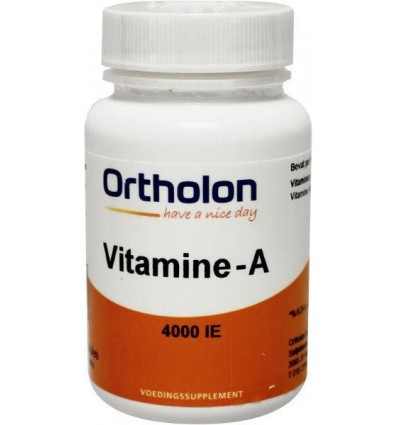 Ortholon Vitamine A 100 mcg 60 vcaps