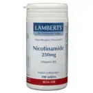 Lamberts Vitamine B3 250 mg (nicotinamide) 100 tabletten