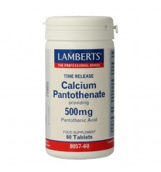 Lamberts Vitamine B5 (calcium pantothenaat) time release 60