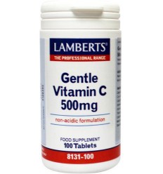 Lamberts Vitamine C 500 gentle 100 tabletten | Superfoodstore.nl