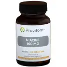 Proviform Vitamine B3 niacine 100 mg 100 tabletten