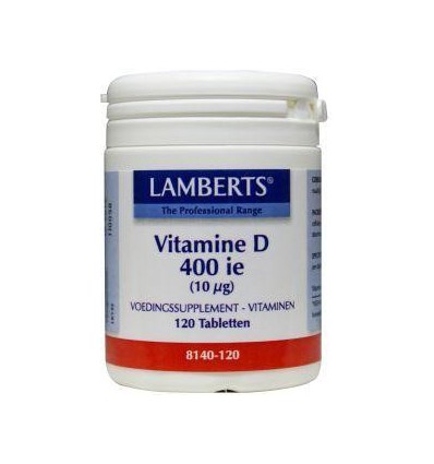 Lamberts Vitamine D3 10 mcg/10 mcg 120 tabletten