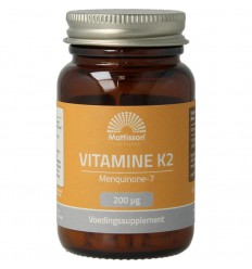 Mattisson Vitamine K2 200 mcg/MK7 60 tabletten