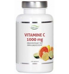 Nutrivian Vitamine C1000 mg 100 tabletten | Superfoodstore.nl
