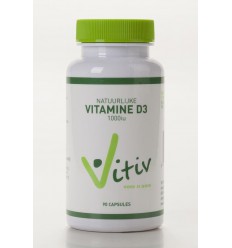 Vitamine D Vitiv Vitamine D3 1000IU 180 capsules kopen