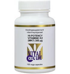 Vitamine K Vital Cell Life Vitamin K2 300 mcg hi potency 100
