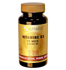 Artelle Vitamine D3 75 mcg 100 softgels