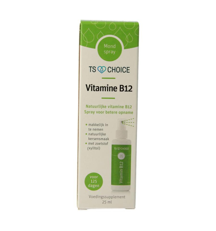 Trechter webspin Koe wazig TS Choice Vitaminespray vitamine B12 25 ml kopen?