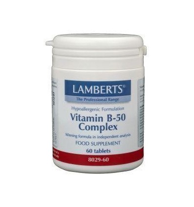 Lamberts Vitamine B50 complex 60 tabletten