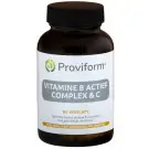 Proviform Vitamine B actief complex & C 60 vcaps