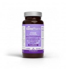 Sanopharm Kindermultivitaminen en mineralen foodstate 30 tabletten