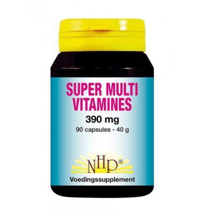 NHP Super multi vitamines 390 mg 90 capsules