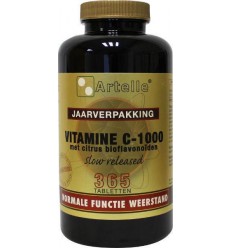 Artelle Vitamine C 1000mg/200mg bioflavonoiden 365 tabletten