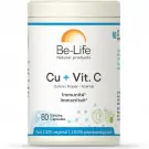 Be-Life Cu + Vitamine C 60 softgels