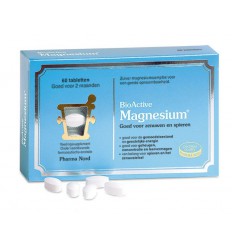 Pharma Nord BioActive magnesium 60 tabletten | Superfoodstore.nl