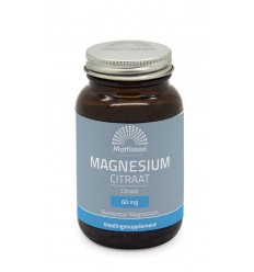 Mattisson Absolute magnesium citraat 400 mg 60 vcaps