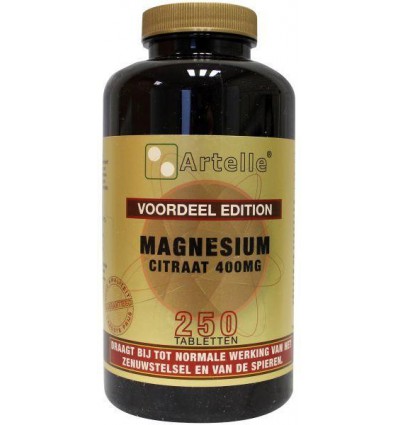 Magnesium Citraat Artelle elementair 250 tabletten kopen