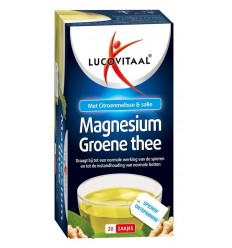 Lucovitaal Magnesiumthee 20 zakjes | Superfoodstore.nl