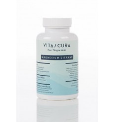 Magnesium Vitacura Magnesium citraat 200 mg 180 tabletten kopen