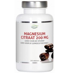 Nutrivian Magnesium citraat 200 mg 200 tabletten |