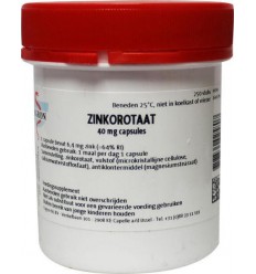 Fagron Zink orotaat 40 mg 250 capsules | Superfoodstore.nl