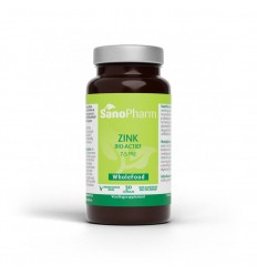 Sanopharm Zink 7.5 mg WholeFood 30 capsules
