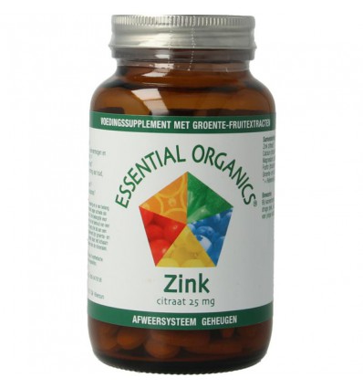 Essential Organ Zink 25 mg 90 tabletten
