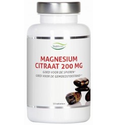 Nutrivian Magnesium citraat 200 mg 50 tabletten