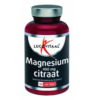 Magnesium Citraat Lucovitaal 400 mg 150 tabletten kopen