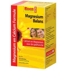 Bloem Magnesium balans 60 tabletten | Superfoodstore.nl