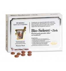 Pharma Nord Bio seleen & zink 90 tabletten