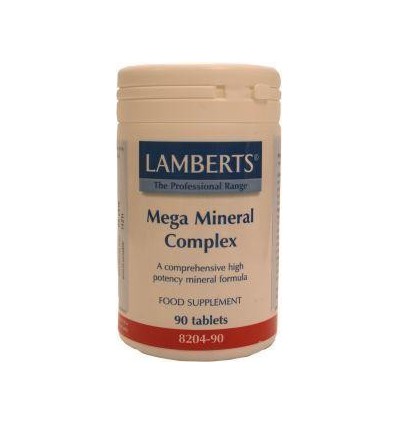 Multi Mineralen Lamberts Mega mineral complex 90 tabletten kopen