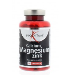 Lucovitaal Calcium magnesium zink 100 tabletten