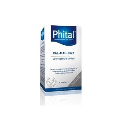 Phital Cal mag zink 60 tabletten