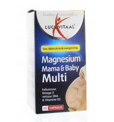 Lucovitaal Magnesium mama & baby multi 60 capsules |