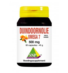 SNP Duindoorn olie omega 7 500 mg halal-kosher 60 capsules