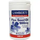 Lamberts Lijnzaadolie (flaxseed oil) 1000 mg 90 vcaps