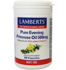 Lamberts Teunisbloemolie 500 mg (pure evening primrose oil) 180