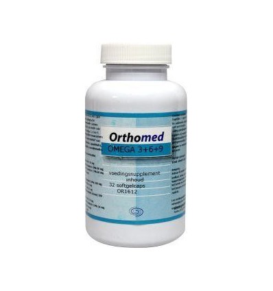 Vetzuren Orthomed Omega 3+6+9 formule 32 softgels kopen