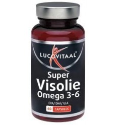 Lucovitaal Super visolie omega 3-6 60 capsules
